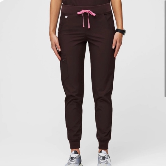 Figs XXS/XXSP Catarina + Zamora Fionlite Scrub Set Dark Fig - Picture 2 of 3